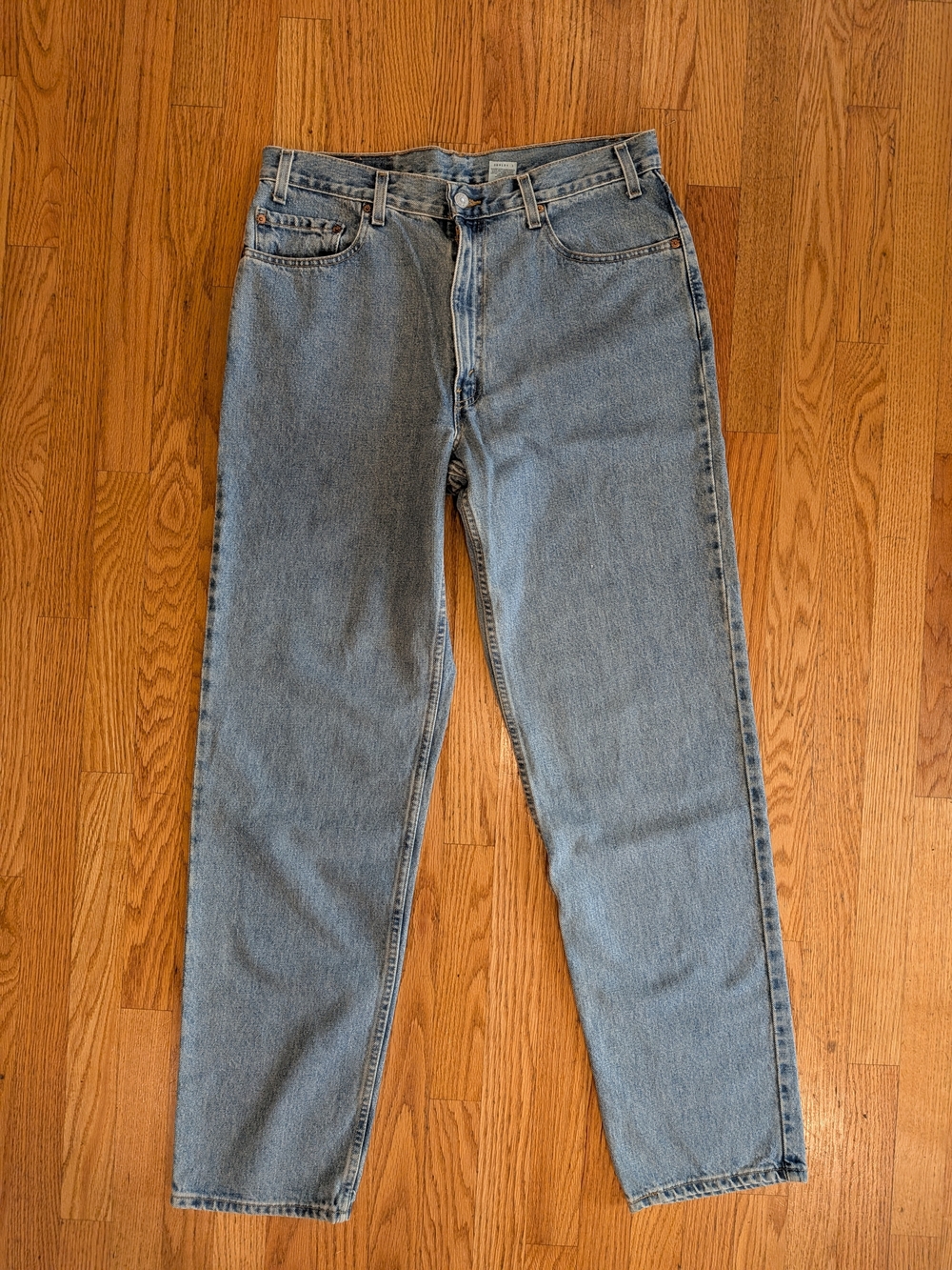 Vintage Deadstock Red Tab Levi's with Tags Attached Light Wash 36w